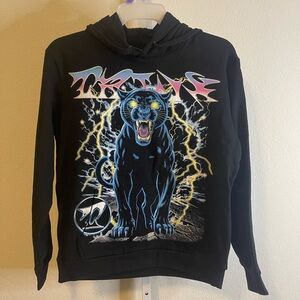 🔥🔥 TRINX LA Black‎ Panther Lighting Graphic Hoodie - Size Medium